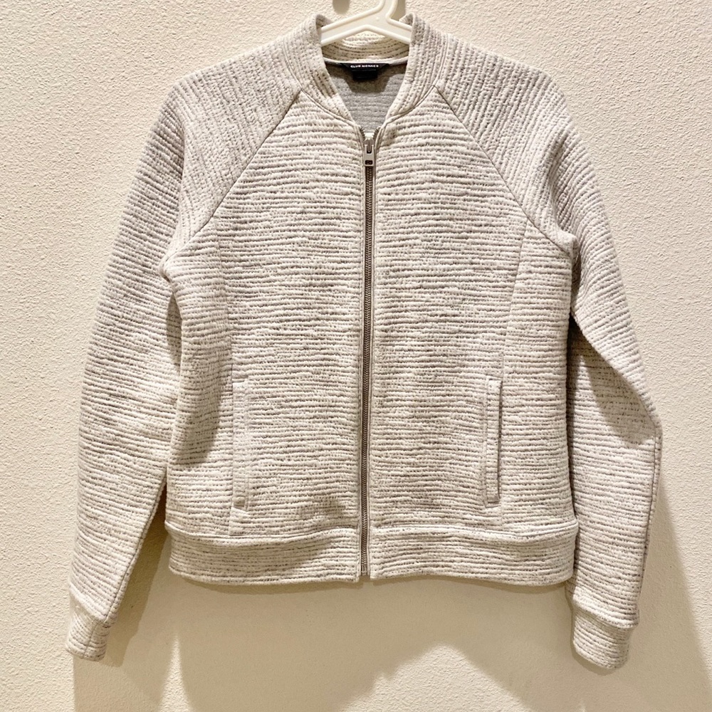 Club Monaco Cotton Soft Bomber Jacket S/P